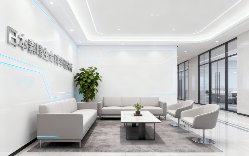 日本素晴生命科學研究所 會客廳實拍 溫馨客戶接待場所