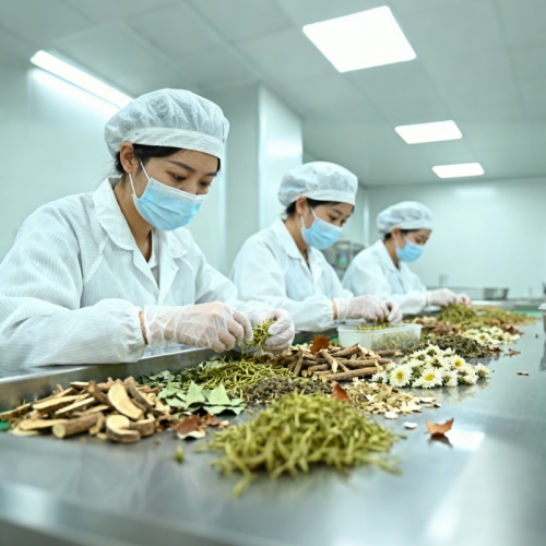 日本素晴生命科學研究所 工廠工人 嚴選篩選原材料 源頭把控品質