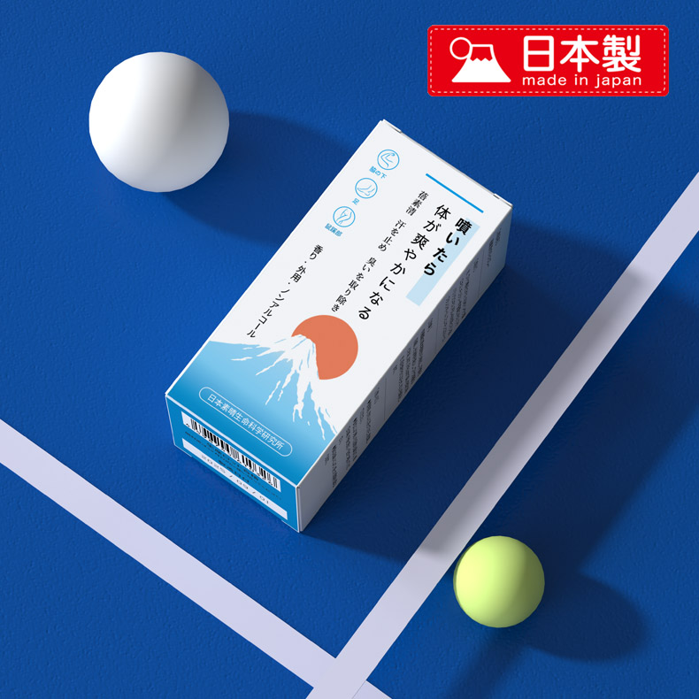 日本蓓素清爽身噴霧 30ml 外包裝標識 日本原裝