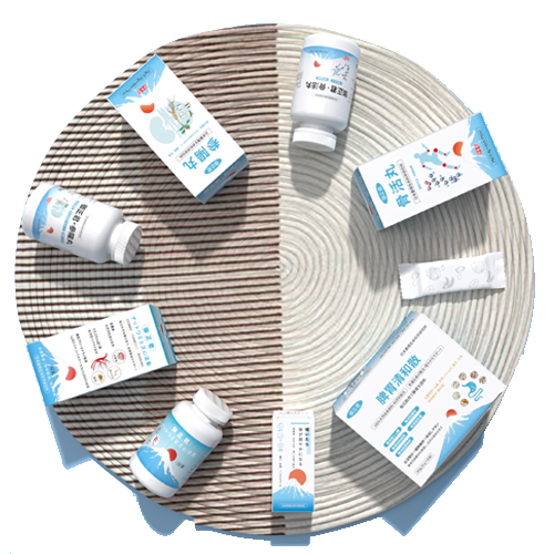 日本素晴生命科學研究所 五大核心產品矩陣 蓓素清 + 御正君系列