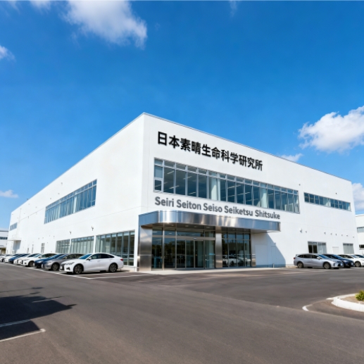 日本素晴生命科學研究所 科研與工廠大樓外觀 科研生產一體化基地