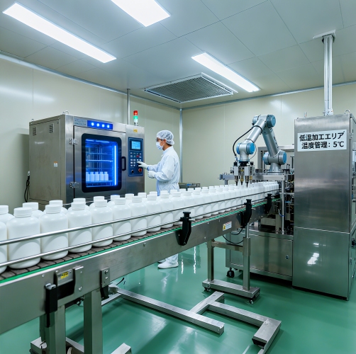 日本素晴生命科學研究所 低溫加工 + 智能控溫封裝 鎖存原料活性