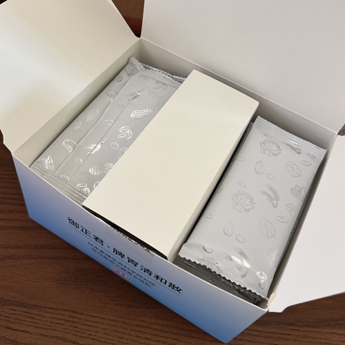 顧客張太太 - 香港 御正君脾胃清和散放桌面實拍 服用後胃部舒適度提升