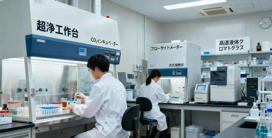 日本素晴生命科學研究所 2000㎡研發中心 配備國際一線儀器 多功能分區